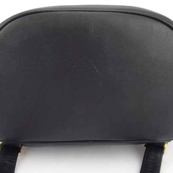 LEONARD back pack logo leather Authentic used C3926